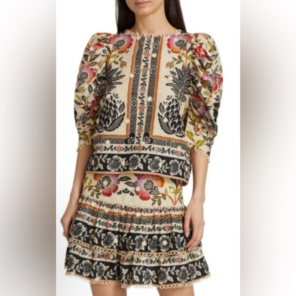 NWT FARM Rio Romantic Garden Set - Blouse & Skirt